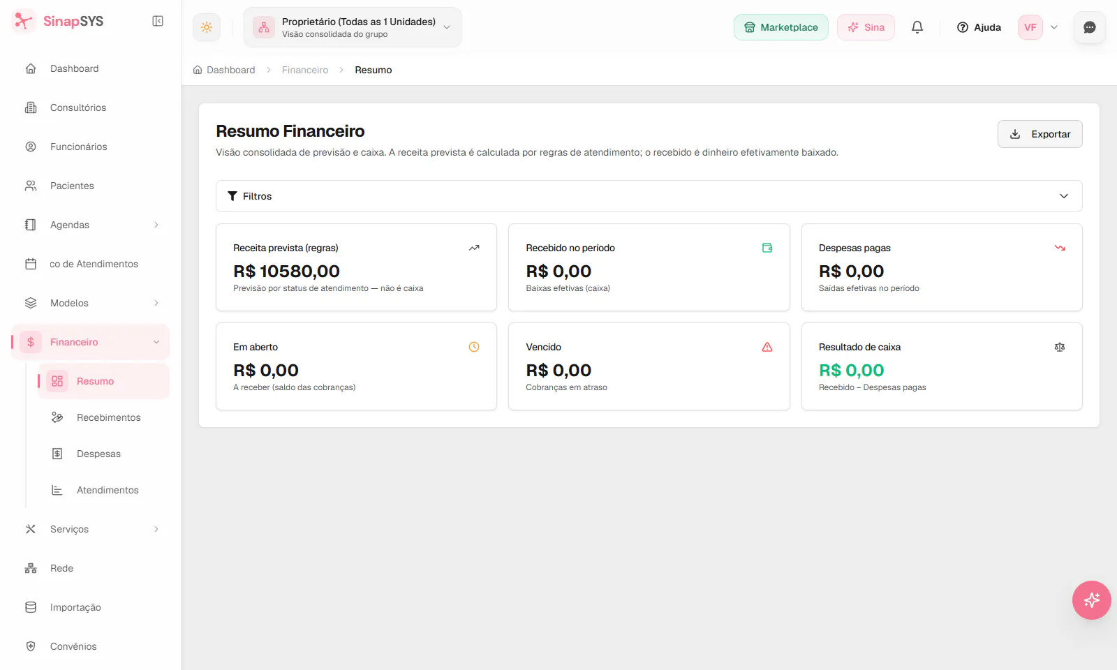 Gestão Financeira